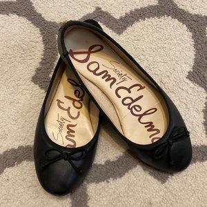 Sam Edelman Black Ballerina Flats